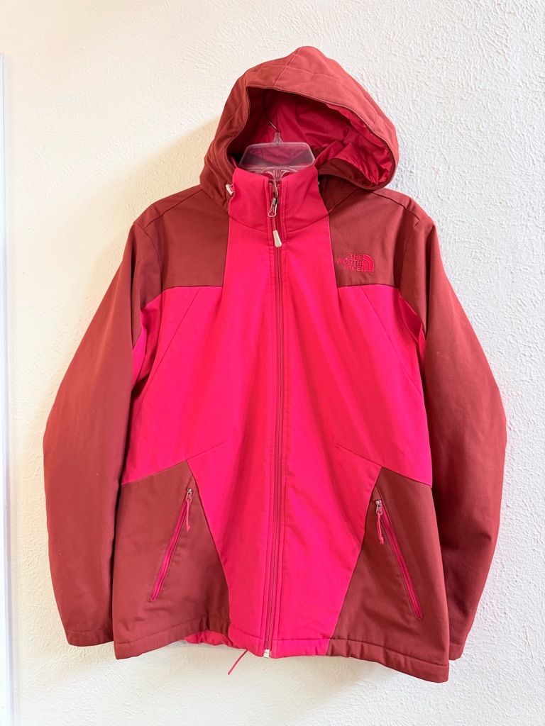 The North Face Windwall Red Hooded Parka